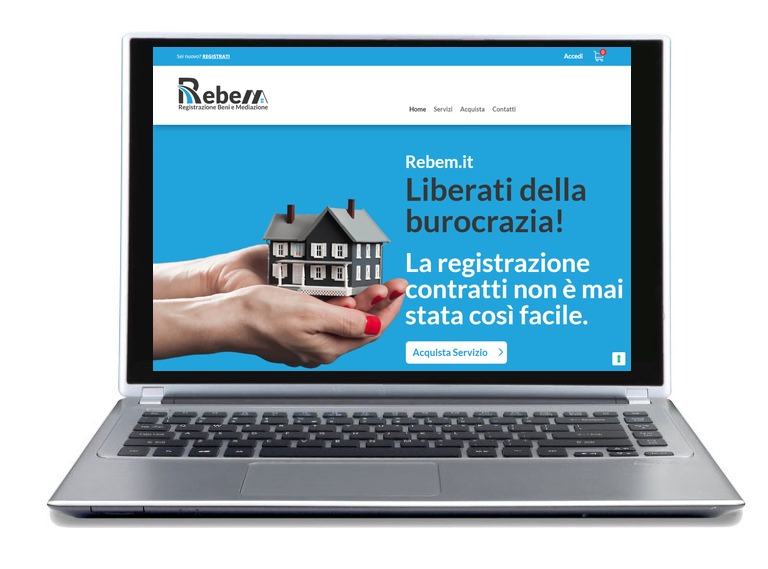 Real estate services sales website