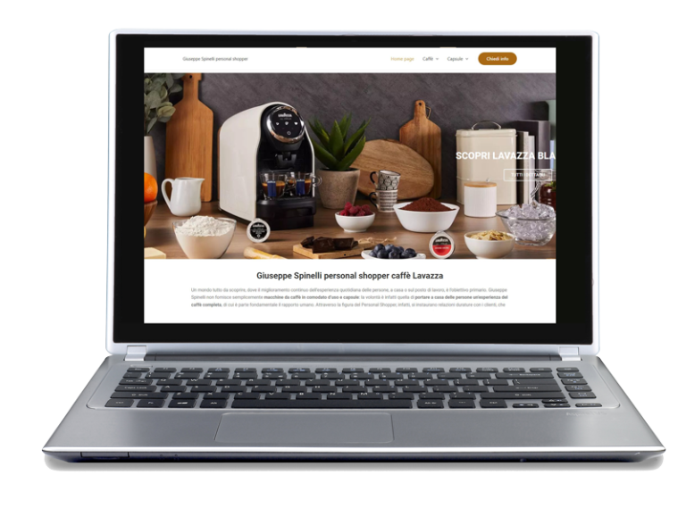 New sito showcase sales agent caffè pods and capsules