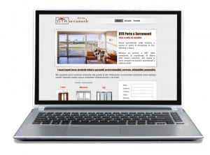 Showcase website window frames