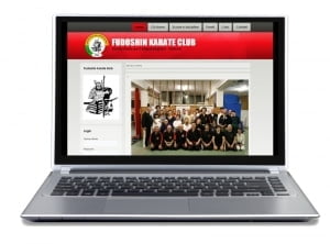 Website palestra karate