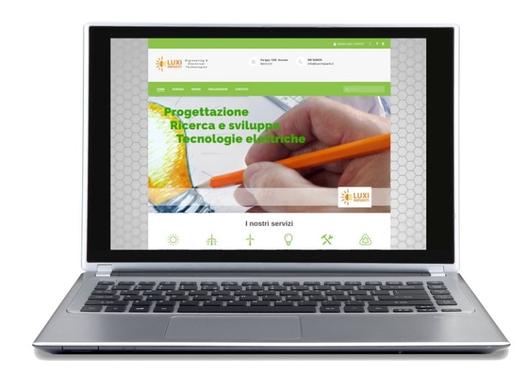 Website restyling energy alternative