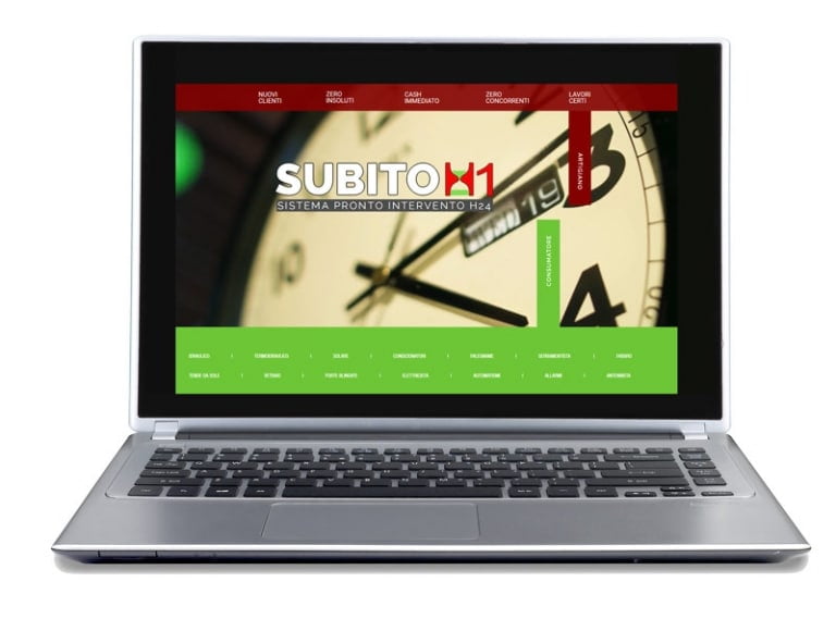 Web platform development emergency response subitoh1.it