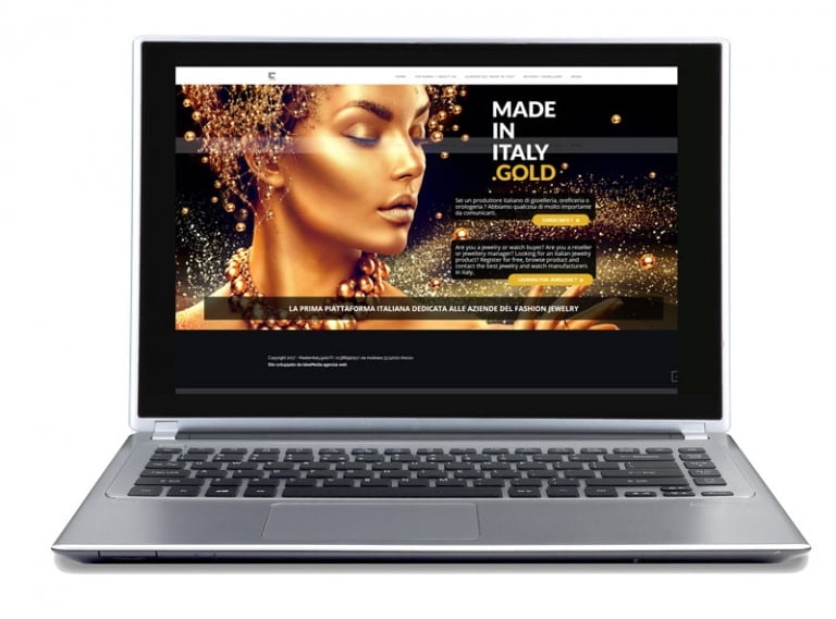Website azienda goldsmith
