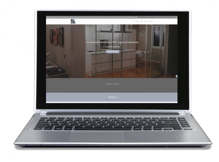 Facebook landing page for fixtures and window frames Isernia