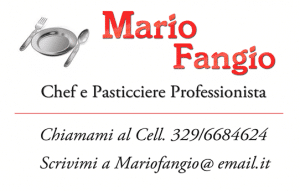 chef business card design
