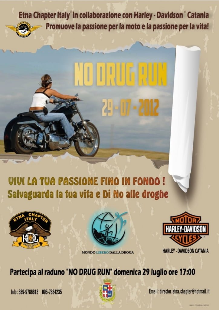 Harley Davidson motorcycle rally Flyer