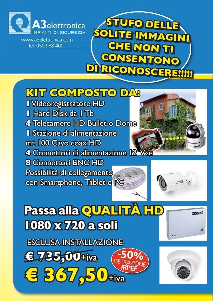 electronic shop flyer rear side