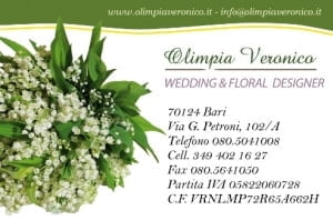 florist business card