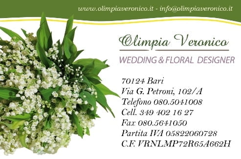 florist business card